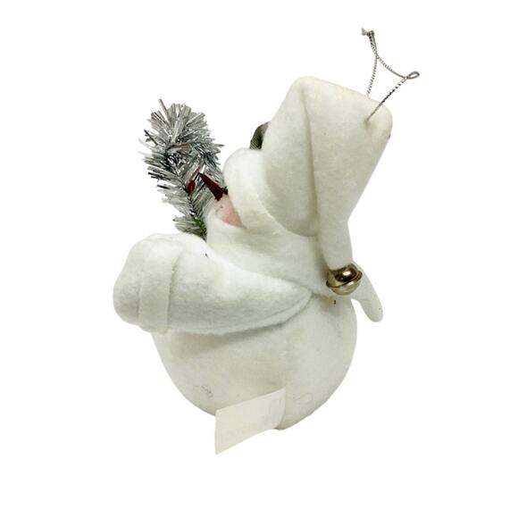 Soft Christmas Snowman Ornament - Picture 2 of 5